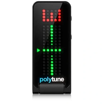 Imagen de TC Electronic POLYTUNE clip BLACK Afinador de polifónico negro lustroso con afinación True Strobe