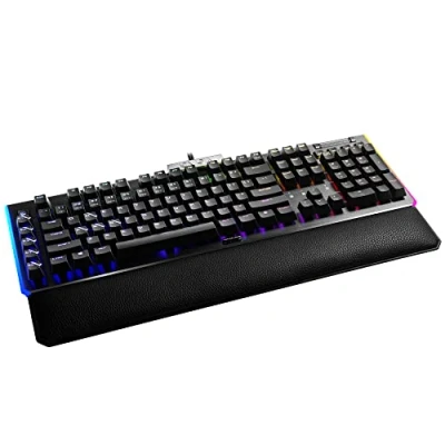 Imagen de EVGA Teclado mecánico óptico Z20 RGB (Interruptor Lineal) para Juegos, diseño de EE. UU. 811 W1 20US KR