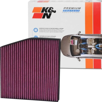 Imagen de K&amp;N Filters DVF5021 Filtro de habitáculo carbón activado 253 42 cuadrada MERCEDES BENZ: GLA, Clase A, CLA Familiar, FORD: FOCUS 3