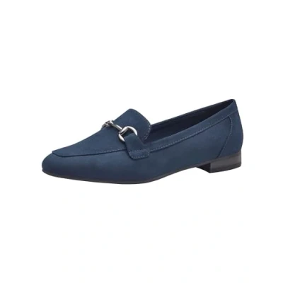 Imagen de MARCO TOZZI 2 24212 42 Zapatillas, Plantilla Feel Me, Forro Interior Suave, Mocasín Mujer, Azul Marino, 40 EU