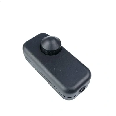 Imagen de BeMatik Potenciómetro regulador de luz con Interruptor Color Negro