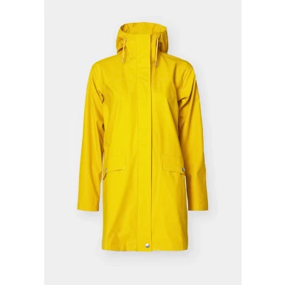 Imagen de Helly Hansen MOSS RAIN COAT Impermeable, Mujer, Talla: Large, Essential yellow