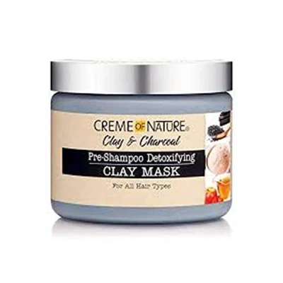 Imagen de Creme Of Nature Clay &amp; Charcoal Pre Champú Detox Mascarilla 326G 240 g