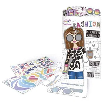 Imagen de CRAYOLA Creations Album Crea Tu Moda con Números, Actividades Creativas y Regalo para niñas a Partir de 8 años, 26285