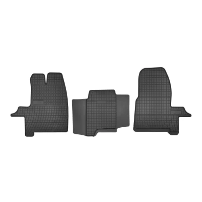 Imagen de FROGUM D00312 Juego de alfombrillas suelo Caucho delante 3 negro Adaptado FORD: Transit V363 Furgón, Custom V362 Furgón norauto, oscaro,