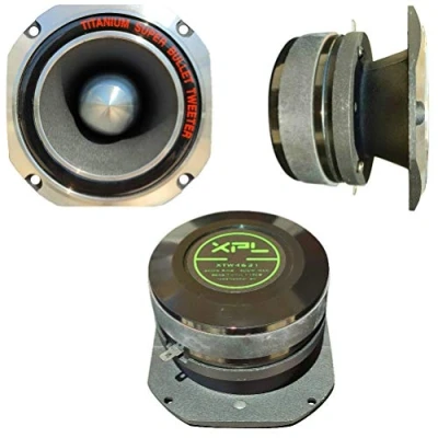 Imagen de XPL XTW4631 súper Tweeter Driver 10.1 x cm 200 vatios rms 400 MAX sensibilidad 110 db 4.44 Bobina impedancia 4 ohmios Coche, 1 Pieza
