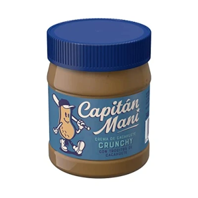 Imagen de Capitán Maní: Crema de cacahuete crujiente 340 gramos