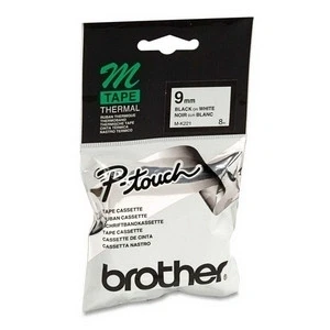 Imagen de P Touch 85 Brother MK221 9 mm cinta negro sobre blanco (8 m)