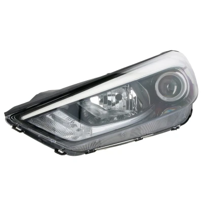 Imagen de TYC 20 15398 06 2 Faros izquierda H7/H7, LED para circulación por la derecha con electromotor, HYUNDAI: Tucson