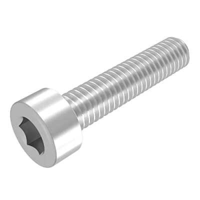 Imagen de SECCARO Tornillo cilíndrico M8 x 35 mm, acero inoxidable V2A, VA A2, DIN 912/ISO 4762, hexágono interior, rosca completa, 20 unidades