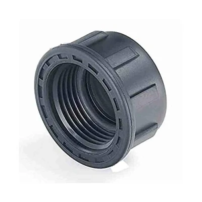 Imagen de Suinga TAPON COLECTOR de RIEGO 1&quot; hembra hembra, impide el paso agua en la creación colectores para electroválvulas riego, negro