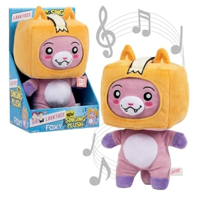 Imagen de LankyBox Foxy Singing Peluche coleccionable, producto oficial