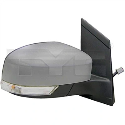 Imagen de Espejo retrovisor Tyc 310 0185 derecha imprimado para ajuste elect. espejo, asférico FORD: Focus 2, 2 Limousine, Kombi