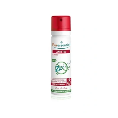 Imagen de Puressentiel Anti Pic Spray Efecto protector y calmante Activo 100% de origen vegetal 75ml