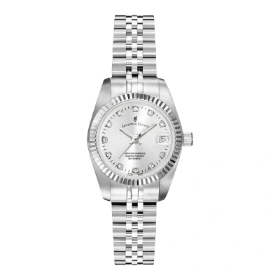 Imagen de Jacques du Manoir Inspiration Mujeres Reloj Plata NRO.02