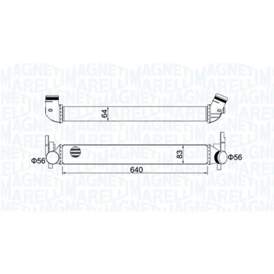 Imagen de MAGNETI MARELLI 351319204410 Intercooler SEAT: Ibiza 4 Sportcoupe, 4, AUDI: A1 Hatchback, Sportback, VOLKSWAGEN: Polo V Hatchback