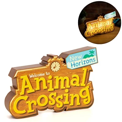Imagen de Paladone Animal Crossing Logo Light with Two Modes, Officially Licensed Merchandise (PP8377NN)