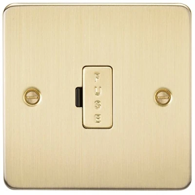 Imagen de Interruptor Plano de latón Pulido 13 A Knightsbridge, Modelo FPAV6000BB