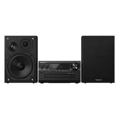 Imagen de Panasonic SC PM702EB K Premium Microestéreo (Bluetooth, Airplay, Dab+, CD, FM, Plateado)