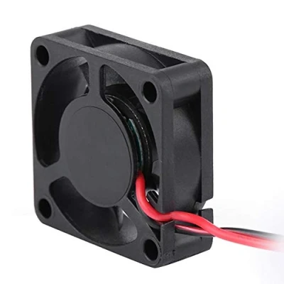 Imagen de Dilwe Disipador de Calor del Motor Modelo RC, RC Ventilador Refrigeración Black DC Fan Car Parts (30 * 30mm/1,2 1,2 pulgadas)