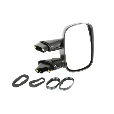 Imagen de espejo retrovisor Tyc 309 0055 derecha negro convexo, para ajuste manual FIAT: Doblo I Familiar, Cargo