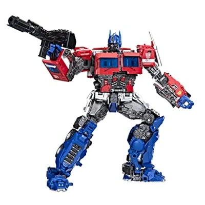Imagen de Transformers Movie Masterpiece Series MPM 12 Optimus Prime Figura Coleccionable de película Bumblebee, 28 cm, Multicolor