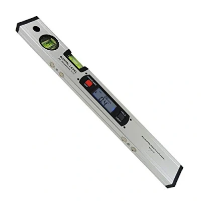 Imagen de Angle Finder Regla Herramienta Medidor Nivel de Espíritu 42cm 420mm 16.5 pulgadas Long Digital Inclinómetro Protactor con Base Magnética