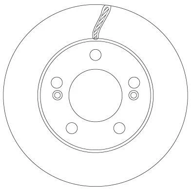 Imagen de TRW DF6888 Disco de freno 294 28 5 130 ventilado barnizado SSANGYONG: Rexton / 2, Kyron, ACTYON 1