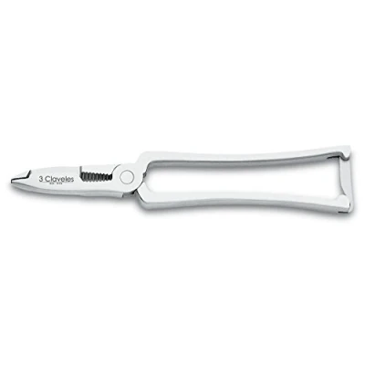 Imagen de ANGOPE Cascamariscos Inoxidable Cortamariscos Forjado Muelle y Anclaje 6,5&#039;&#039; 17cm Garantia Calidad 3 Claveles