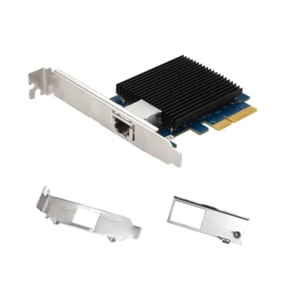 Imagen de Asustor AS T10G2, 10G PCI E Tarjetas de Red (para AS6704T/AS6706T/AS71XXR,AS65XXR, PC, Server)