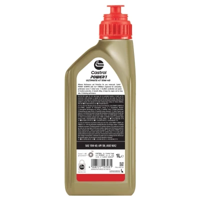 Imagen de Castrol Power 1 Ultimate 4T 10W 40 1L Aceite de motor 15FFA3