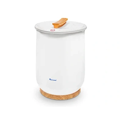 Imagen de QUIRUMED Cubo Calentador de Toallas, para SPA, salón Belleza, Capacidad 20 litros, Indicador Superficie Caliente, Apagado automático, Led, Color Blanco