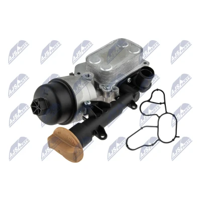 Imagen de NTY CCL PL 014 Radiador de Aceite OPEL: Astra H GTC, J Hatchback, FIAT: Doblo I Cargo, Grande Punto Hatchback