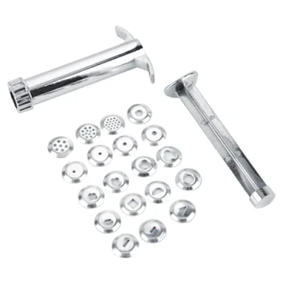 Imagen de Juego de Pistola Extrusión arcilla 19 Discos Conjunto Herramienta Sugarcraft Profesional Extrusora Escultura Artesanal