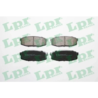 Imagen de LPR 05P1419 Juego de pastillas freno TOYOTA: Land Cruiser Prado 70 SUV, 200, Pick up