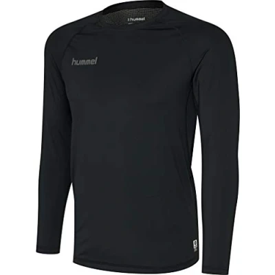 Imagen de Hummel HML First Performance Camiseta de manga larga, Hombre, Talla: Large, Black