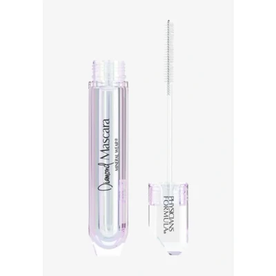 Imagen de Physicians Formula, Máscara de Pestañas Mineral Wear Diamond,Transparente, para Cejas y Pestañas, con Polvo Diamante Brillante, Péptidos, Agua Vitamina E Nutritiva, Transparente
