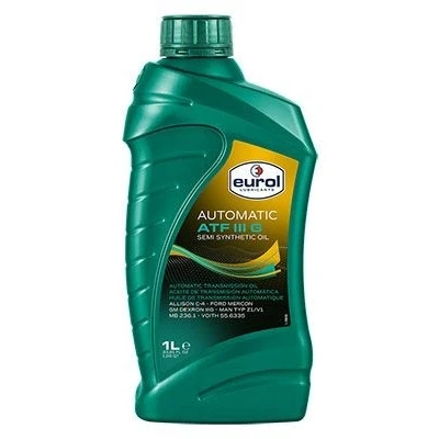 Imagen de EUROL ATF III G Automatic E113665 1L Aceite hidráulico BMW: X5, 3 Compact, Sedán, MERCEDES BENZ: Viano, CLK Coupé, Clase E Sedán