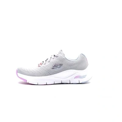 Imagen de Skechers Arch Fit Infinity Cool, Zapatillas Mujer, Gray Mesh/Multi Trim, 40 EU