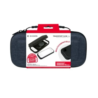 Imagen de Nacon Funda de Transporte Rígida para Nintendo Switch Color Gris