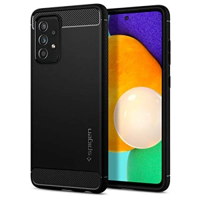 Imagen de Spigen Rugged Armor TPU Back Cover Negro Samsung Galaxy A52 5G