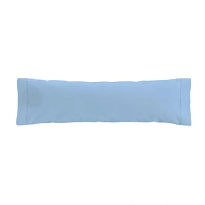 Imagen de Donegal Collections Funda de Almohada 105 (125x45 cm), Color Azul Celeste. Suave y Cómoda, Microfibra Extra 50% Algodón Poliéster. Confort Alta Durabilidad