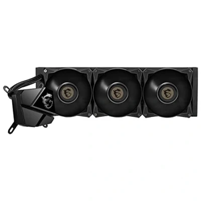 Imagen de MSI MAG CORELIQUID P360 Refrigeración Líquida CPU AIO Discreto Acabado Negro Piano, Bomba de Radiador Integrada, Flujo Dividido, Tubería Anti Evaporación, Fácil Instalar Admite AMD e Intel