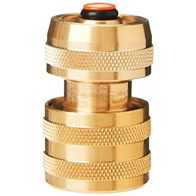 Imagen de Spear &amp; Jackson BWF6 Conector de manguera latón con tope agua