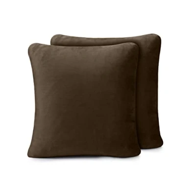 Imagen de Amago Funda de Cojín, Set 2, Sensación Cachemira, 50 x cm Cioccolata