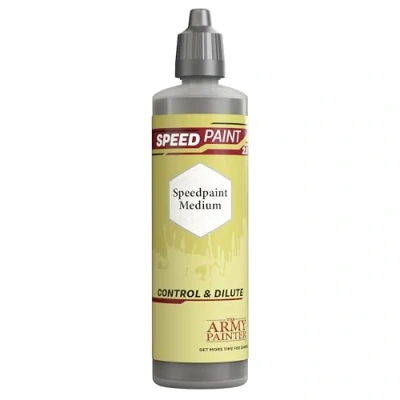 Imagen de The Army Painter Speedpaint Medium 2.0, White 100ml Pintura Acrilica Individual de Solución Una Capa Para Tabletop Miniaturas Como Warhammer 40k y figuras DnD