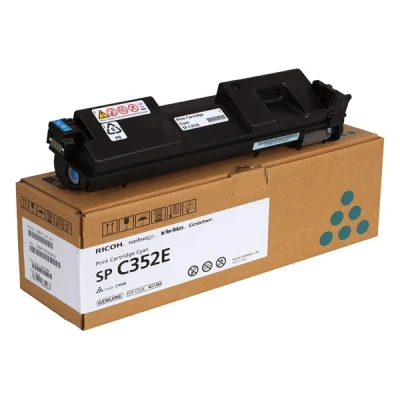 Imagen de Ricoh type SP C352DN toner cian (original)