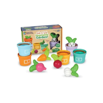 Imagen de Learning Resources Escondite en el huerto, 18M+ Juguetes de Aprendizaje para niños pequeños, sostenibles