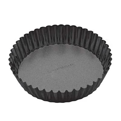 Imagen de MasterClass Lata de Tarta Extra Profunda con Fondo Suelto y Antiadherente PFOA, Acero al Carbono Robusto 1mm, 25 x 5.5cm