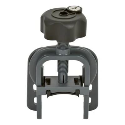 Imagen de Twinny Load 7902012 Twinnyload Klemmschuh mit Abschließbare Sternschraube für Traditional C&amp;CK/Ergo Swing CK, Grau